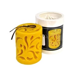 Forma din silicon - Cilindru turnat - H. 9,5 cm