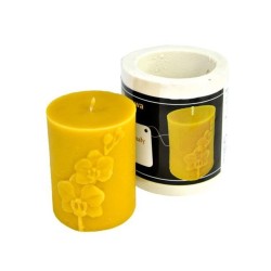 Forma din silicon - Cilindru mic pentru orhidee - H. 9 cm
