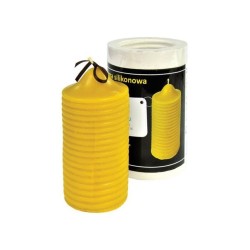 Forma din silicon - Cilindru cu dungi - H. 11 cm