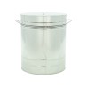 Maturator inox, 200l, cu canea din inox, cu manere, Lyson