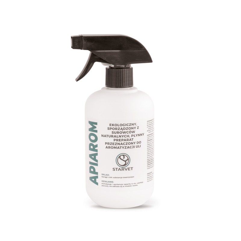 Apiarom - preparat pentru aromatizarea si dezinfectarea stupilor - 500ml Apiarom - preparat pentru aromatizarea si dezinfectarea stupilor - 500ml