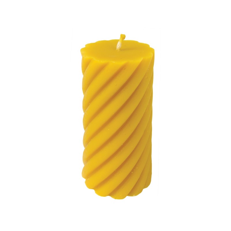Matrita din silicon - Cilindru spiralat înalt - H. 13,5 cm Matrita din silicon - Cilindru spiralat înalt - H. 13,5 cm