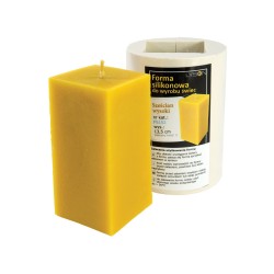 Forma lumanare cub din silicon - Lyson