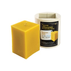 Forma lumanare cub (1) din silicon - Lyson