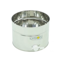 Maturator inox, 30l, cu canea din plastic, Lyson