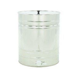 Maturator inox, 100l, cu canea din plastic, Lyson