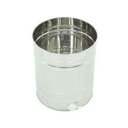 Maturator inox, 100l, cu canea din plastic, Lyson