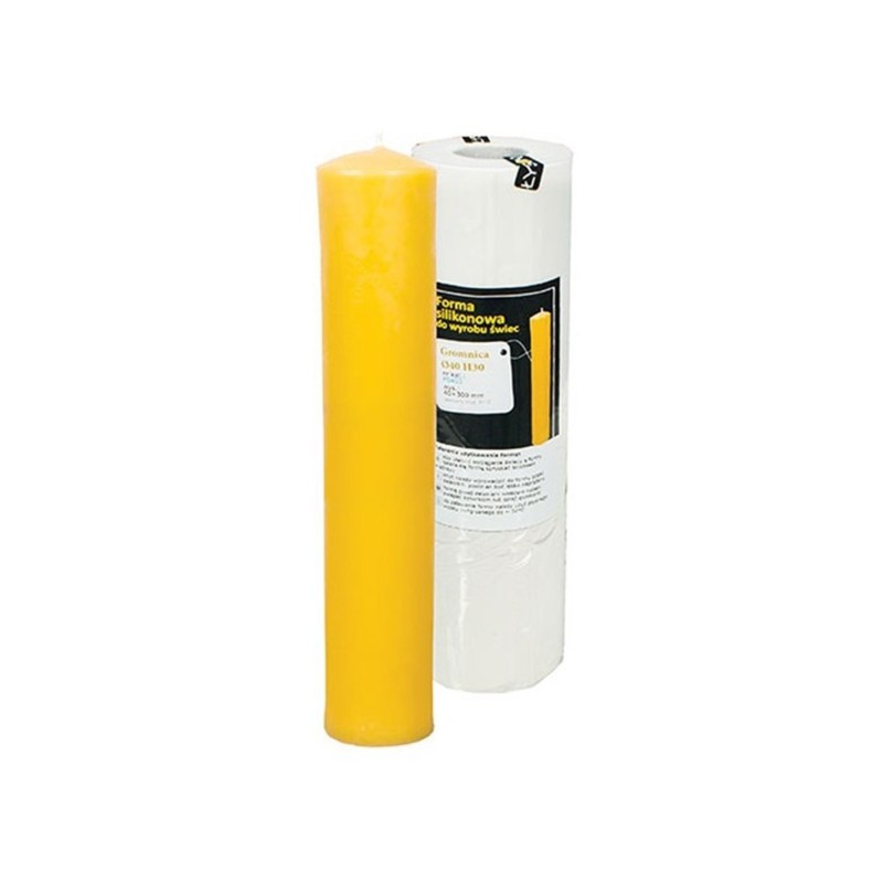 Forma de silicon lumanare pentru botez - 40x300 cm - Lyson Forma de silicon lumanare pentru botez - 40x300 cm - Lyson