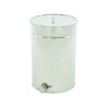 Maturator inox, 70l, cu canea din inox, Lyson