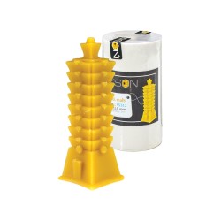 Forma de lumanare Turnul din Taipei mic din silicon - Lyson