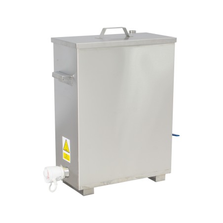 Topitor de ceara cu pereti dubli, Lyson, din inox, 230V, pentru confectionarea lumanarilor