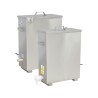 Topitor de ceara cu pereti dubli, Lyson, din inox, 230V, pentru confectionarea lumanarilor
