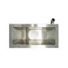 Topitor de ceara cu pereti dubli, Lyson, din inox, 230V, pentru confectionarea lumanarilor