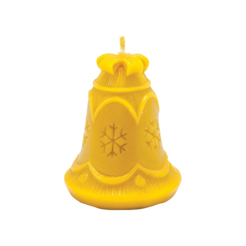 Forma de lumanare din silicon clopotel cu fulg - Lyson Forma de lumanare din silicon clopotel cu fulg - Lyson
