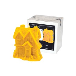 Forma de lumanare din silicon Casa cu brazi de Craciun - Lyson