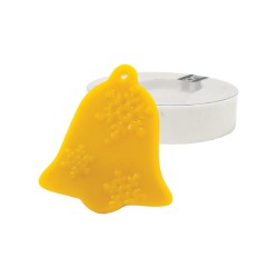 Forma de silicon clopotel cu fulg de zapada pandantiv - Lyson