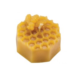 Forma de silicon  O albina pe foita ceara