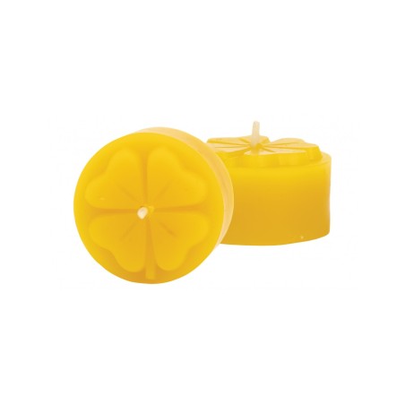 Forma de lumanare trifoi norocos, din silicon, Lyson