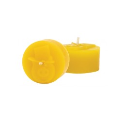 Forma de lumanare porcusor zambitor, din silicon, Lyson