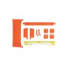 Fund pentru stup, din plastic, cu colector de polen