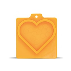 Matrita din silicon, pentru sapun inima