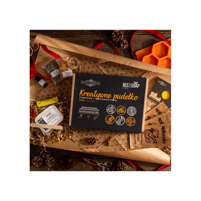 Cutie creativa - Bee&Soap - Hexagoane mici Cutie creativa - Bee&Soap - Hexagoane mici