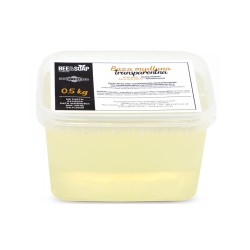 Baza de sapun de glicerina transparenta 0,5 kg (brut 0,525 kg)