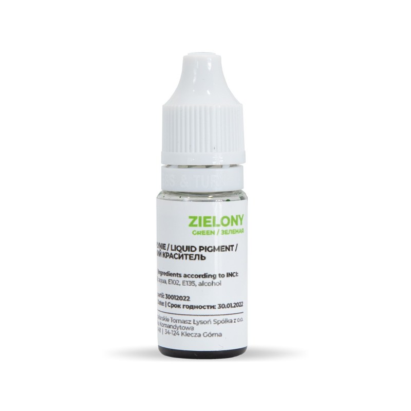 Sapun de culoare verde 10 ml (16 g brut) Sapun de culoare verde 10 ml (16 g brut)
