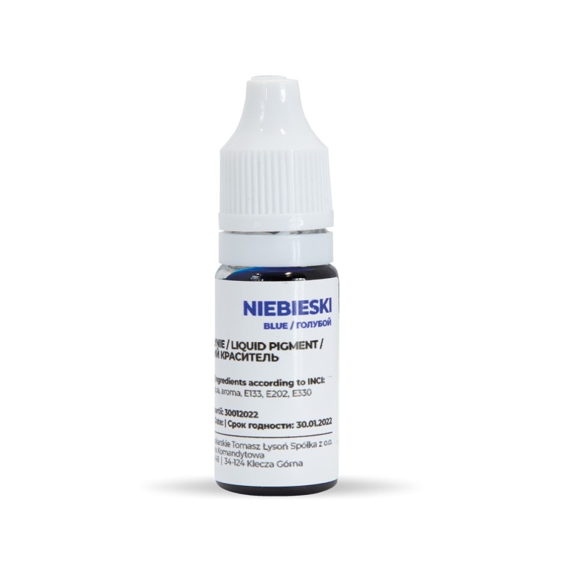 Sapun colorat albastru 10 ml (16 g brut) Sapun colorat albastru 10 ml (16 g brut)