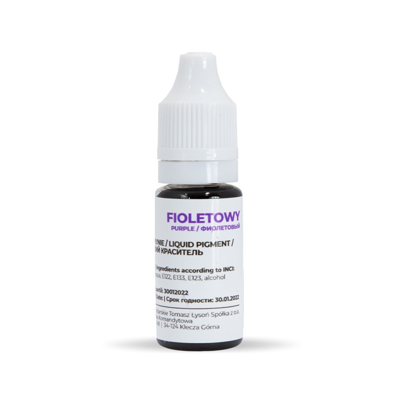 Sapun colorat violet 10 ml (16 g brut) Sapun colorat violet 10 ml (16 g brut)