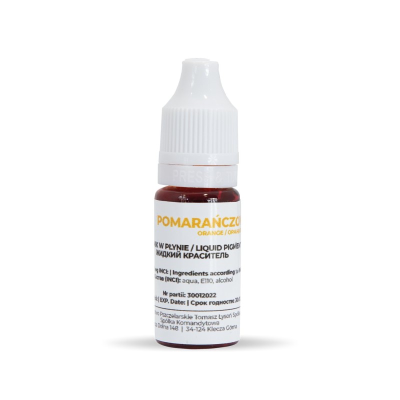 Sapun de culoare portocalie 10 ml (16 g brut) Sapun de culoare portocalie 10 ml (16 g brut)
