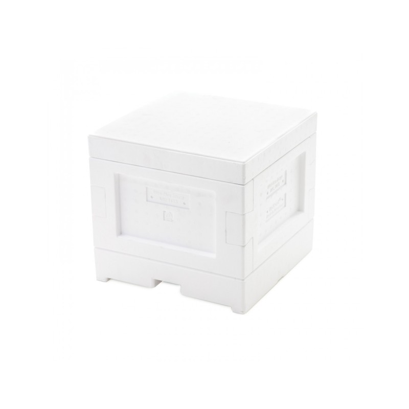 Stup Mini Plus din polistiren cu dublu functie a fundului