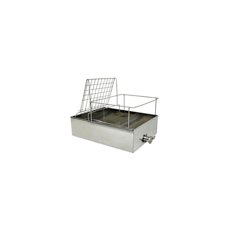 Tava de descapacit universala, inox, suport asteptare rame Tava de descapacit universala, inox, suport asteptare rame