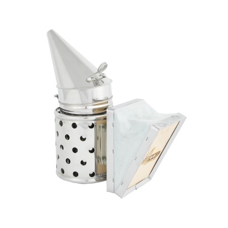 Afumator albine inox BeeTools cu protectie, mic