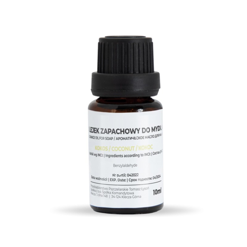 Ulei parfumat pentru sapun 10ml - nuca de cocos Ulei parfumat pentru sapun 10ml - nuca de cocos