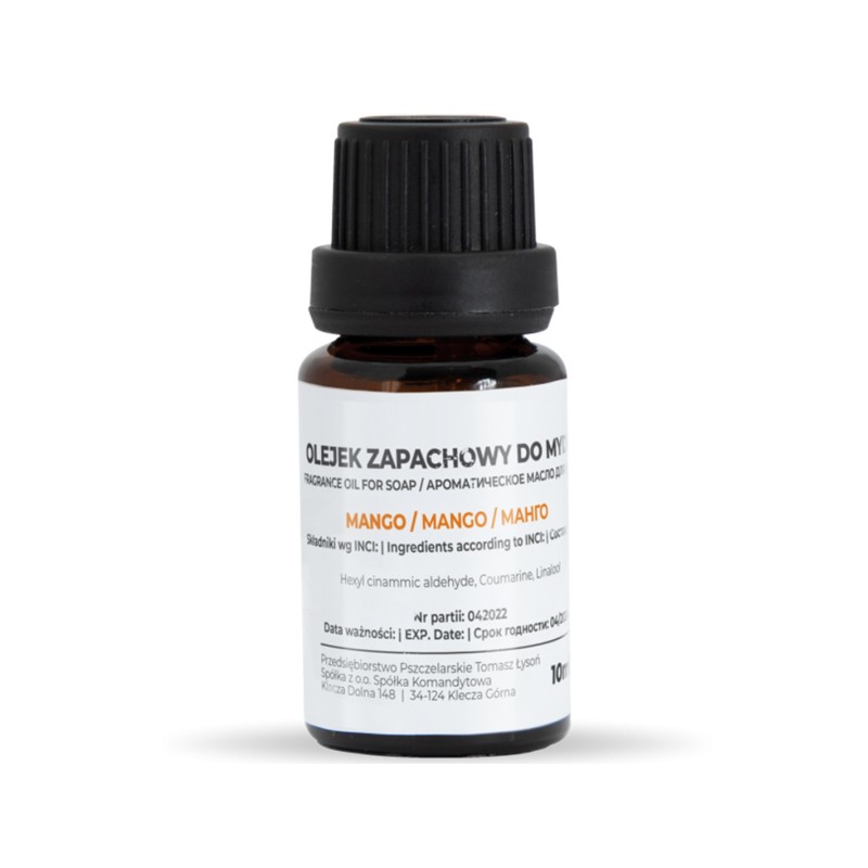 Ulei parfumat pentru sapun 10ml - mango