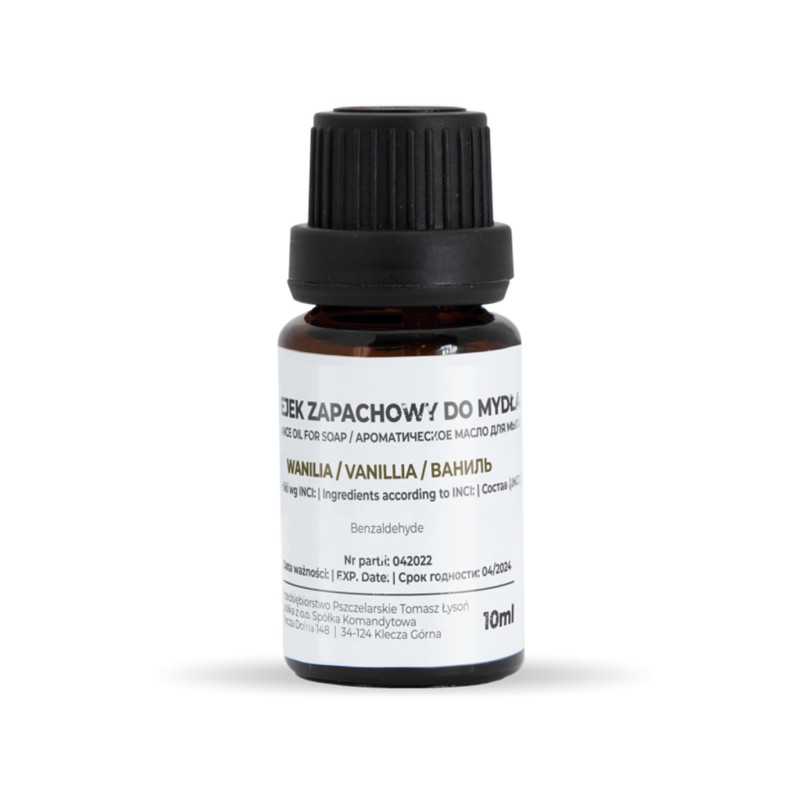 Ulei de parfum pentru sapun 10ml - vanilie