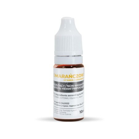 Colorant non-migrant 10ml - portocaliu