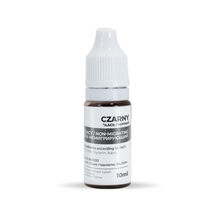 Vopsea non-migranta 10ml - negru