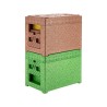Mini stup de imperechere, MINI API, 3 rame, vopsit-verde