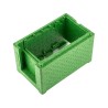 Mini stup de imperechere, MINI API, 3 rame, vopsit-verde