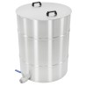 Maturator pentru miere din Inox, 500 kg cu canea de 2''