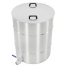 Maturator pentru miere din Inox, 500 kg cu canea de 2''
