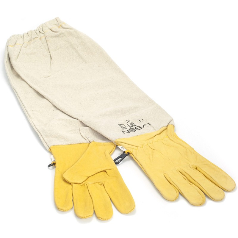 Manusi din piele ralbene cu protectie antebrat Manusi din piele ralbene cu protectie antebrat