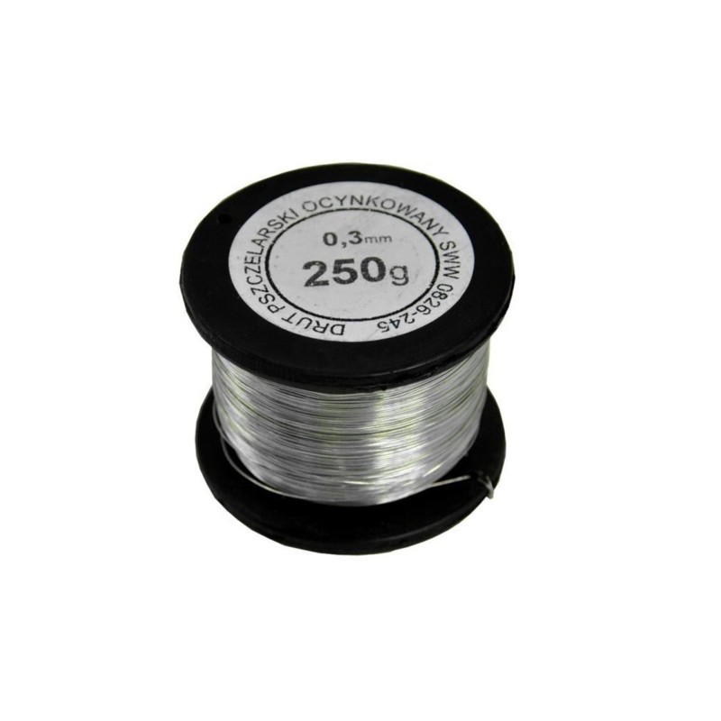 Sarma pentru rame zincata de 0.3 mm, 250 g Sarma pentru rame zincata de 0.3 mm, 250 g