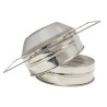 Strecurator din inox, dublu, pentru miere