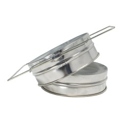 Strecurator miere dublu, tabla zincata