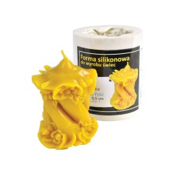 Forma de lumanare din silicon, pentru ornamente - Lyson