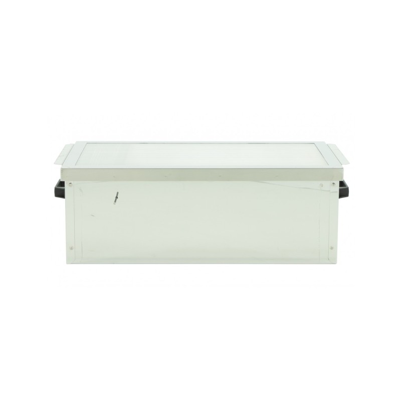 Topitor solar pentru ceara, din inox