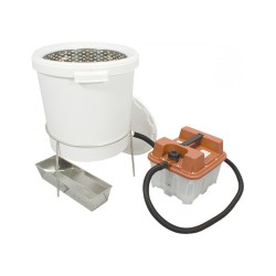 Topitor de ceara, cu recipient din plastic, de 33 l si generator de aburi, LYSON